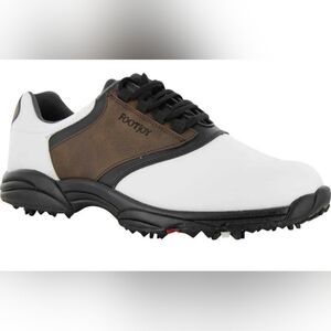 FootJoy GreenJoys Men's White/Brown Golf Shoes
